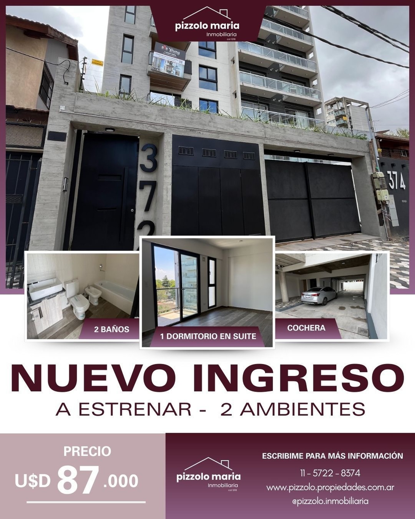 Depto en Quilmes - Guido 372